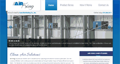 Desktop Screenshot of airkingfiltration.com